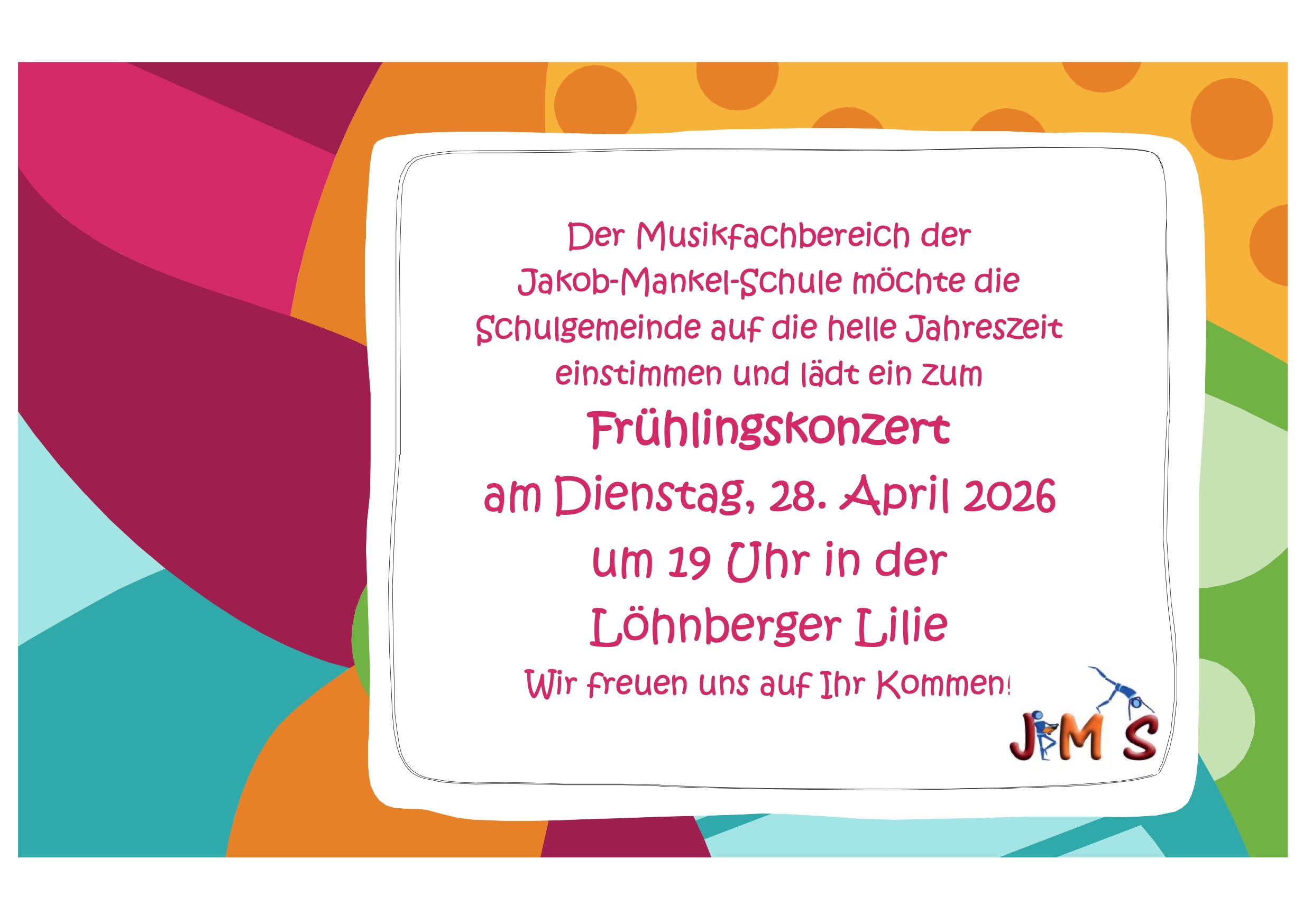 Einladung Frühlingskonzert 2026
